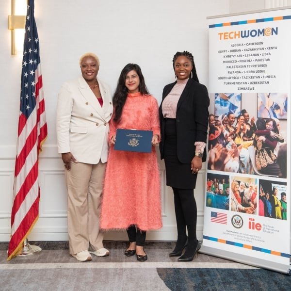 Celebrating Dr. Rabeea Jaffari’s Global Recognition at TechWomen 2024!